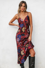 The Seraphina Satin Maxi Dress