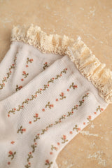Blossom Lace Ruffle Socks