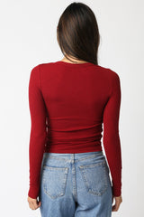 The Celeste Ribbed Top