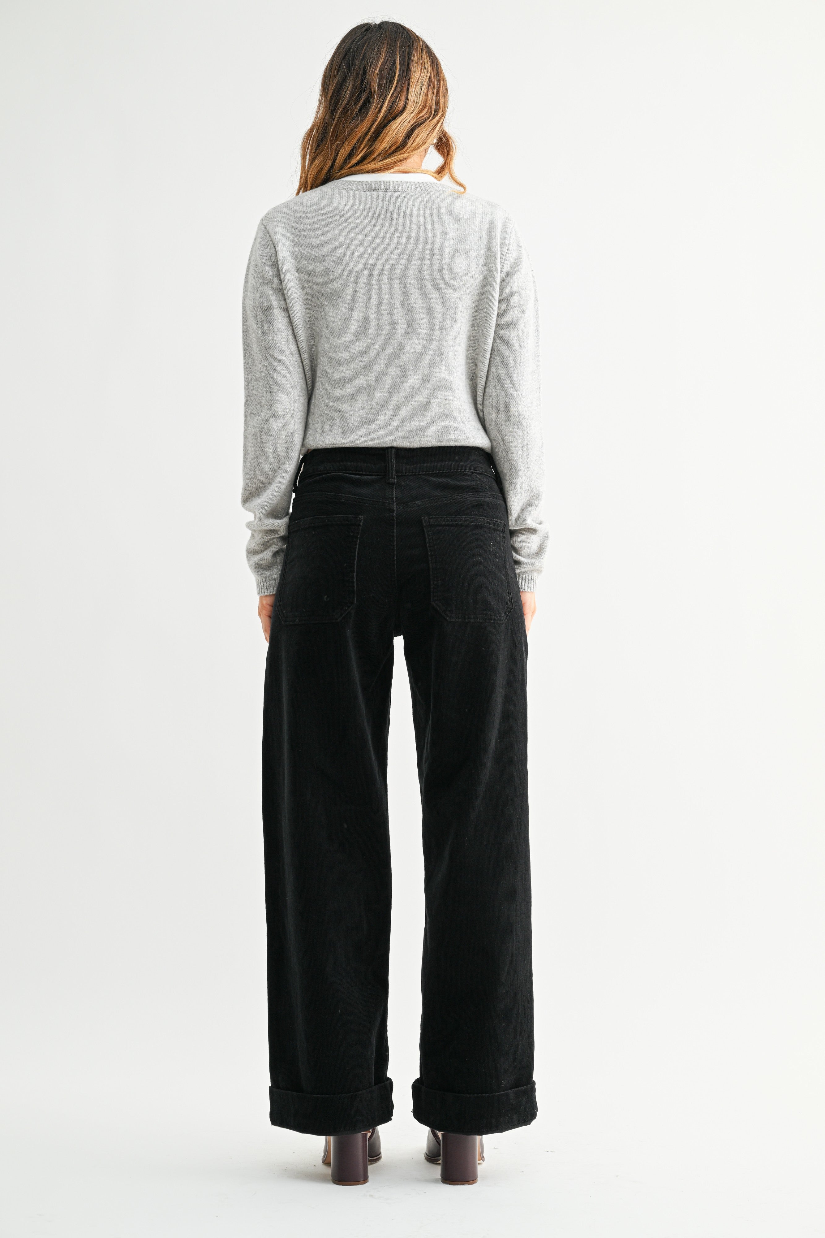 Jetset Corduroy Wide-Leg Pants