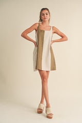 Callie Linen Mini Dress
