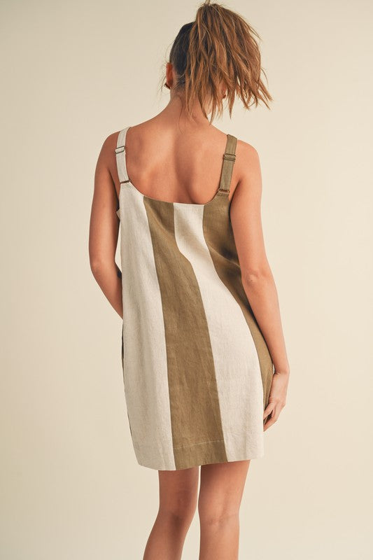 Callie Linen Mini Dress