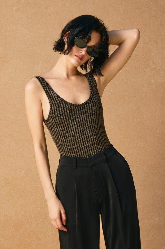 Luna Luxe Ribbed Bodysuit