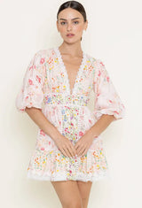 Garden Mini Lace Dress