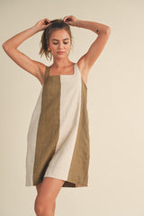 Callie Linen Mini Dress