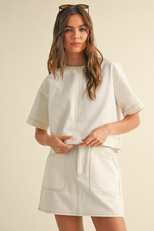 Casually elevated Top