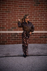 Luxe Bubble Moto Jacket