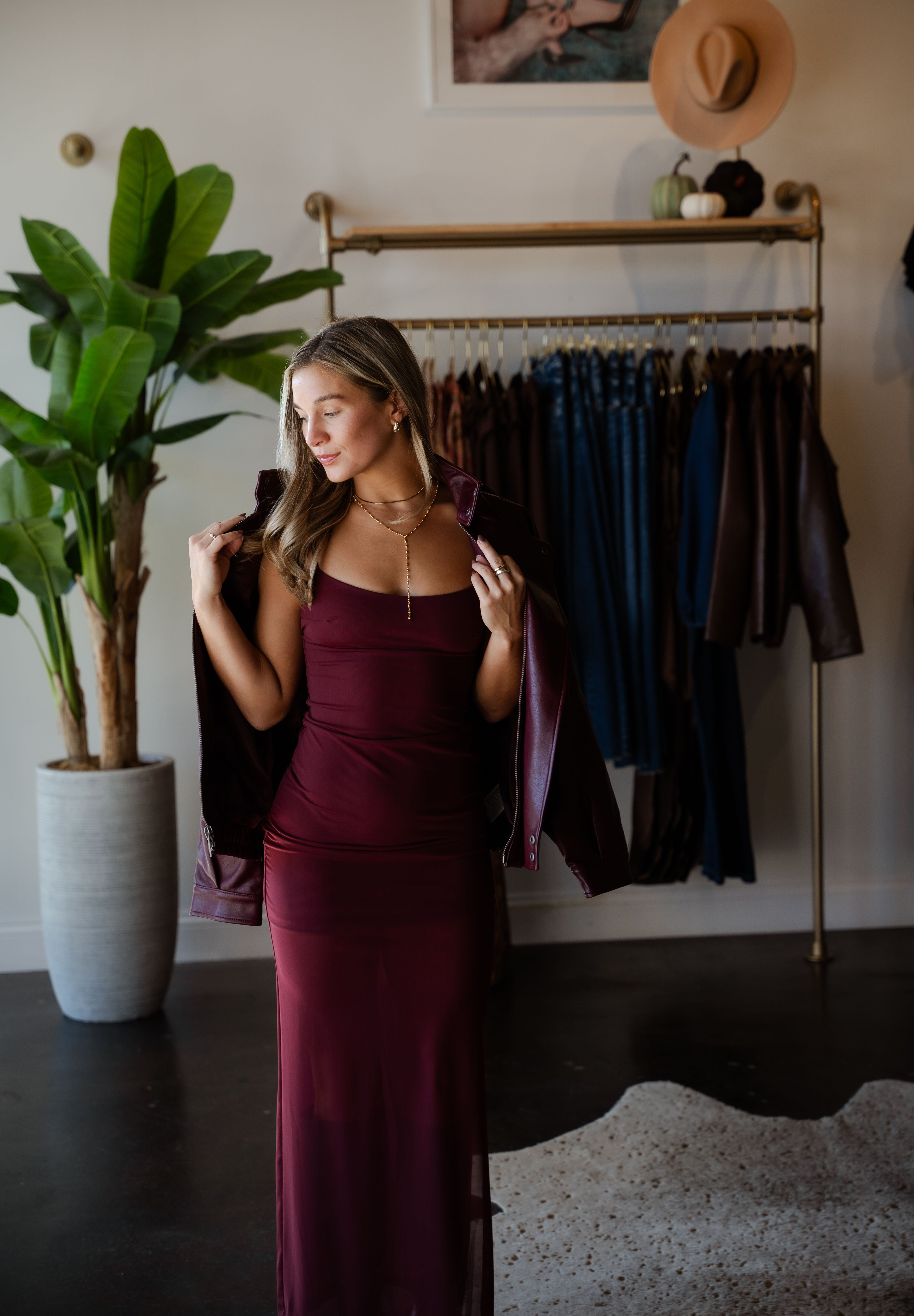 The Sienna Mesh Dress