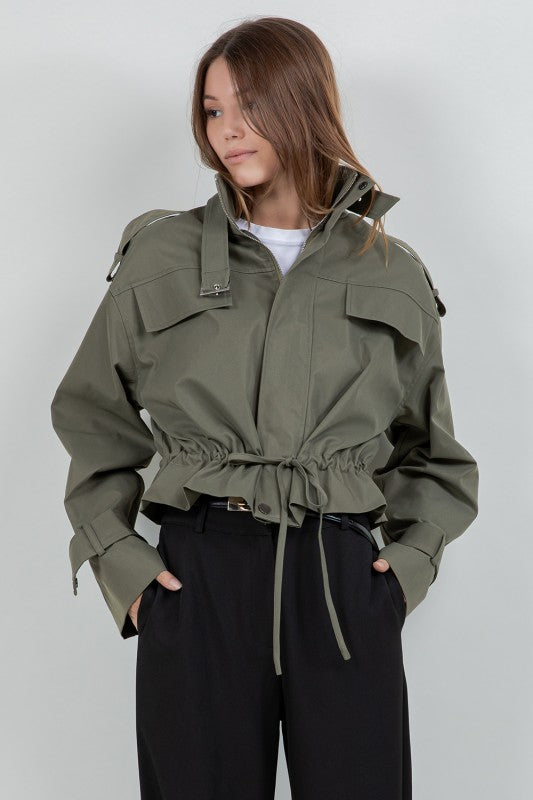 The Olive Arc Utility Coat