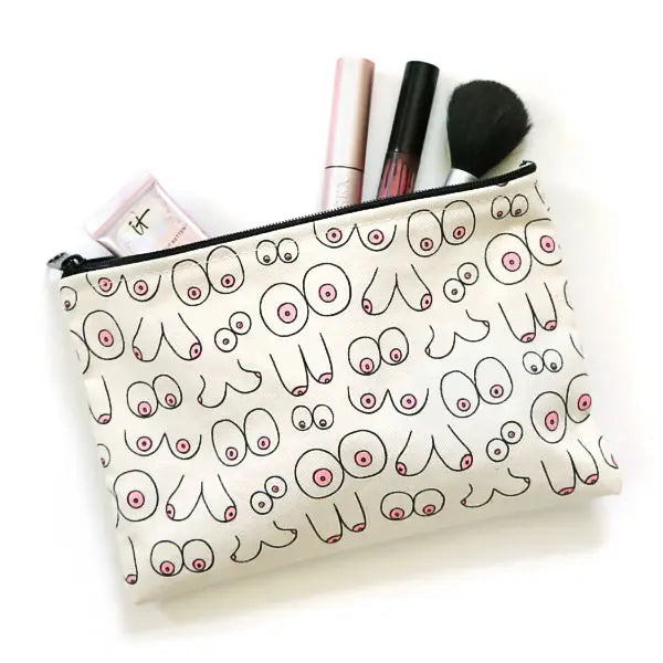 Boob Makeup Pouch