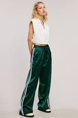 Evergreen Satin Pant