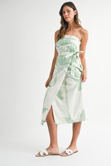 Island Palm Dress