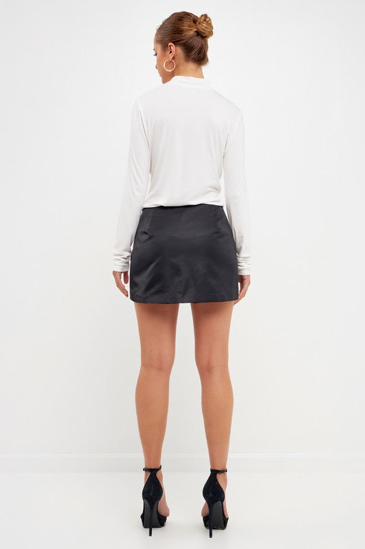 Bailey Satin Skort