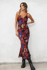 The Seraphina Satin Maxi Dress