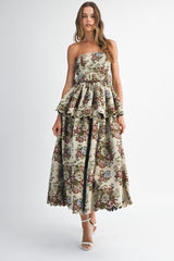 The Vivienne Tapestry Midi Dress