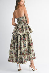 The Vivienne Tapestry Midi Dress