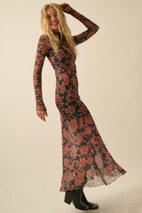 Midnight Bloom Maxi