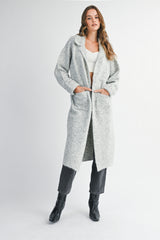 Cloudfall Knit Drape Cardigan