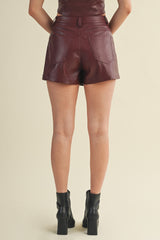 Crimson Crush Wrap Skort