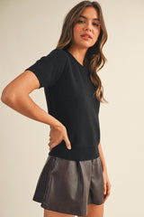 Noir Knit Crew