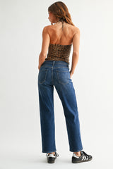 Midnight Ease Wide-Leg Jeans