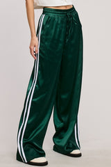 Evergreen Satin Pant