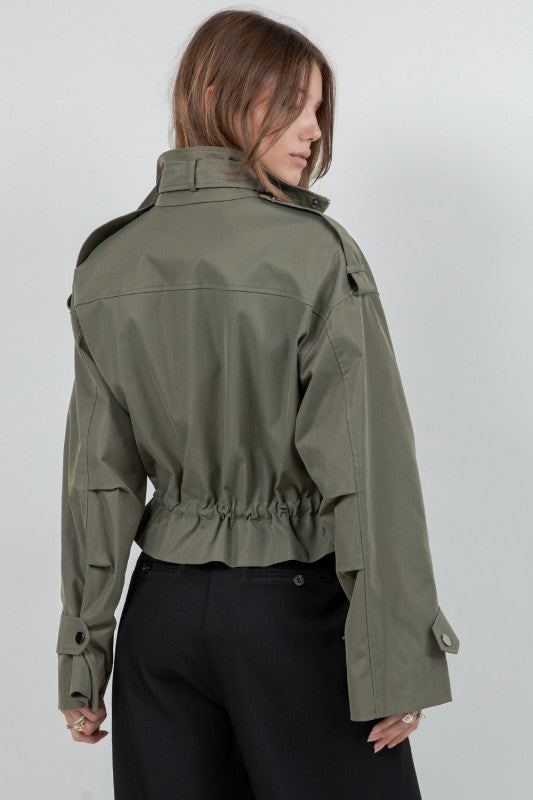 The Olive Arc Utility Coat
