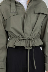 The Olive Arc Utility Coat