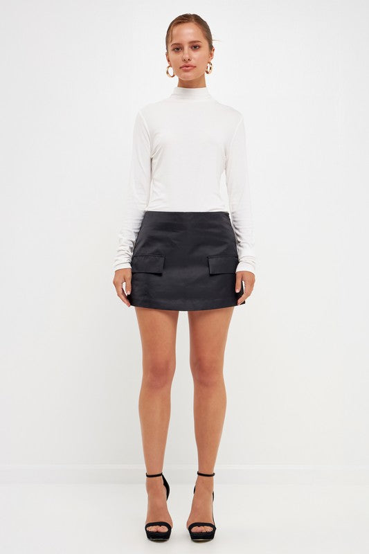 Bailey Satin Skort