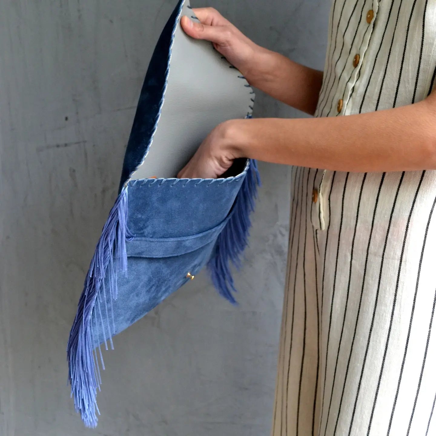 The Venezia Fringe Clutch