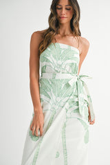 Island Palm Dress