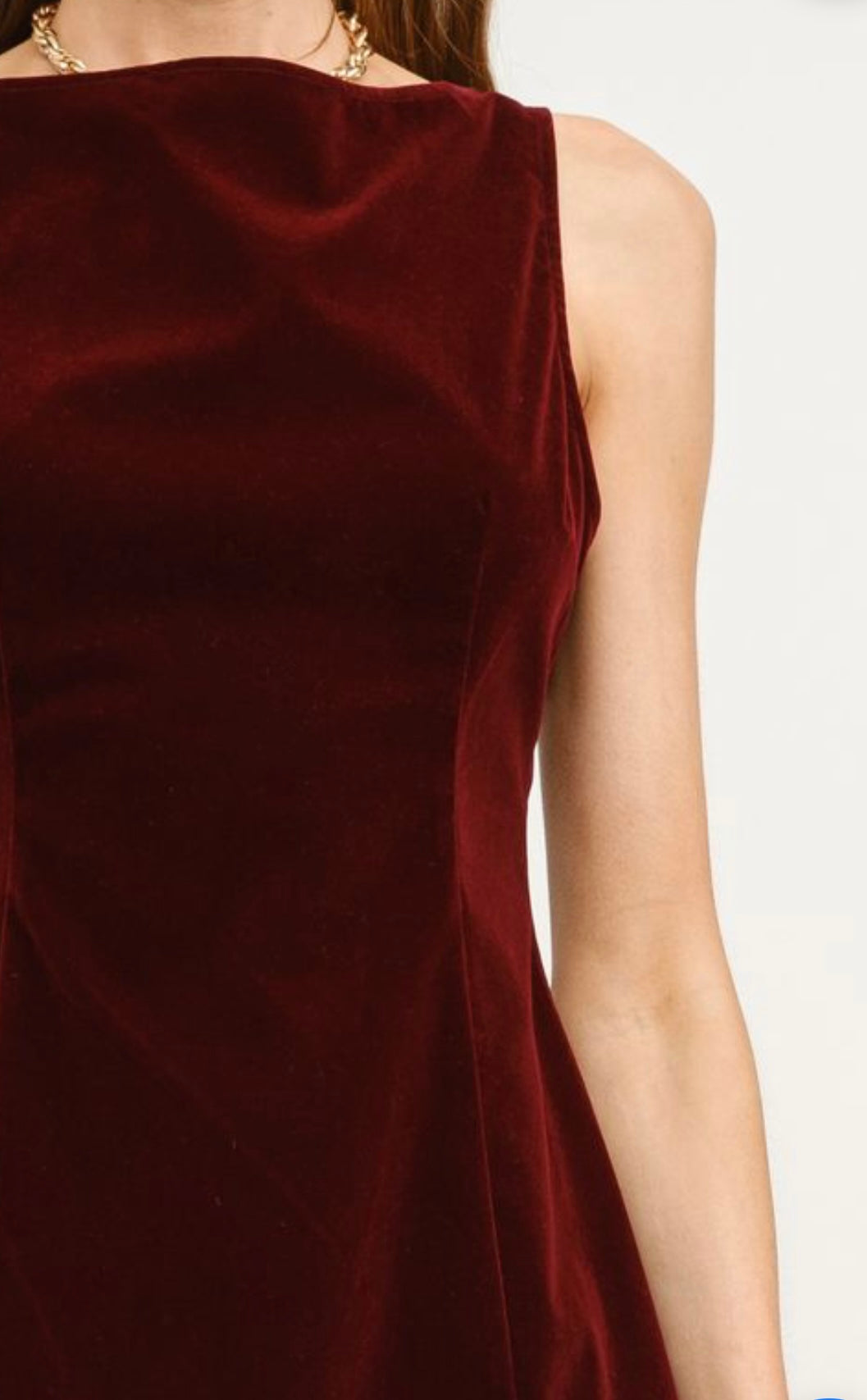 Velvet Cocktail Dress