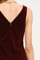 Velvet Cocktail Dress