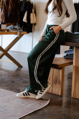 Evergreen Satin Pant