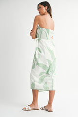 Island Palm Dress