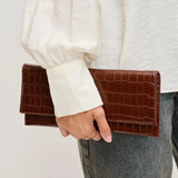 Uptown Brown Clutch