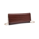 Uptown Brown Clutch