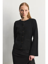 The Marlowe Cardigan -Black