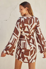 Safari Wrap Dress