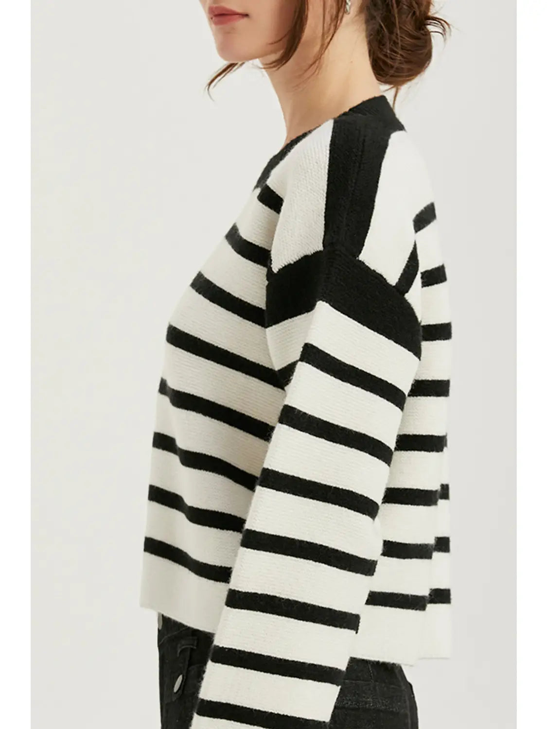 Bardot Striped Sweater