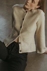 The Marlowe Cardigan -Tan