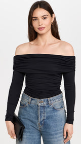 The Aurelia Bodysuit -Black